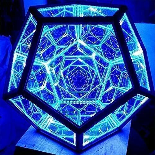 (2024 New Year Hot Sale🎁 49% Off🎁)Infinite Dodecahedron Color Art Light